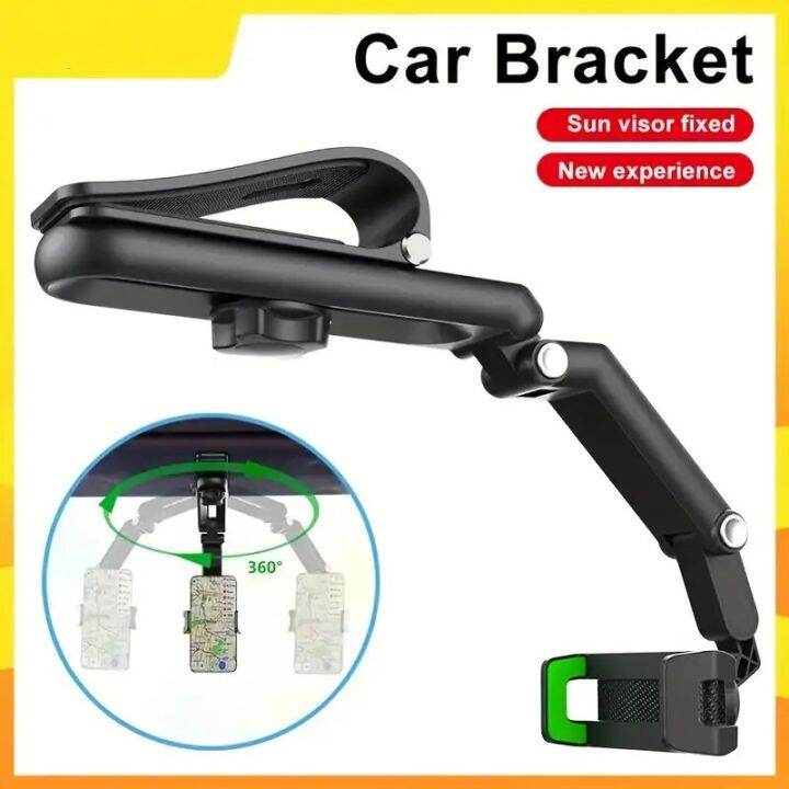 1080-rotating-sun-visor-cellphone-car-holder-universal-phone-holder-multi-function-mobile-for-iphone-7-inch-support-telephone