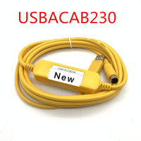 สายเคเบิลการเขียนโปรแกรม Delta PLC USBACAB230อะแดปเตอร์ USB เป็น RS232สำหรับ USB-DVP ES EX EH EC SE SV SS Series Cable