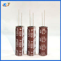 คาปาซิเตอร์ไฟฟ้าขายตรง Kate 120uF400v 12.5X46 ตัวเก็บประจุไฟฟ้าแบบเรียว 400V120uF