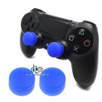 Silicone Convex XL Tall Thumb Grip Caps Joystick Thumbstick For PS4 Xbox ONE Xbox 360 Wii U Controller - Blue ซิลิโคนอนาล็อก [จุกยาง] แบบทรงสูงนูน สีน้ำเงิน