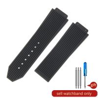 “：{ Soft Silicone Sports Watch Strap For Hublot Mens Yubo Big Bang Classic Fusion 26 * 19Mm 26 * 17Mm Convex Inter Accessories