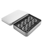 8Pcs High Speed Pro Longboard Skateboar Bearings Cr Mo Steel ABEC