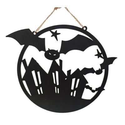 1Pc Halloween Bat Listing Pumpkin Ornaments Ghost Party Supplies Halloween Door Wall Decoration