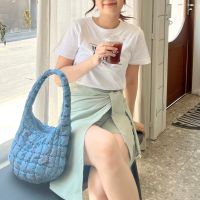 HERDAILY STUDIO linne skirt - mint