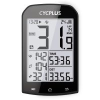 CYCPLUS เครื่องวัดความเร็วจักรยาน M1อุปกรณ์เสริมจักรยาน GPS,คอมพิวเตอร์จักรยานวัดความเร็วจักรยานบลูทูธ5.0วัดความเร็ว ANT + Ciclismo สำหรับ Garmin Zwift