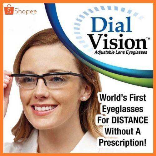 COD Dial Vision Adjustable Lens Eyeglasses (Reading Glasses Near and