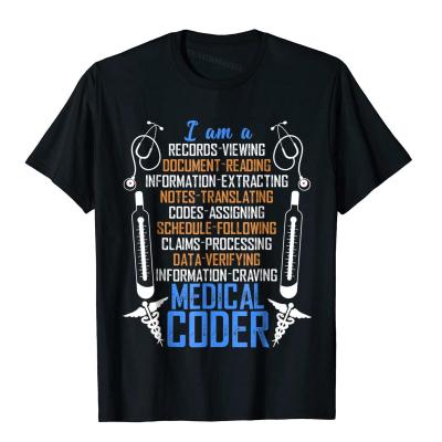 ฉันเป็นเสื้อยืด Coder ทางการแพทย์สุดยอดคนส่งรหัสทางการแพทย์