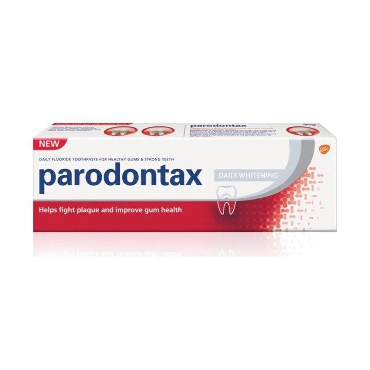 PARODONTAX TOOTHPASTE 90G WHITENING Lazada