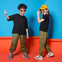 [COD] Factory direct boys hip costumes girls hiphop dance children street suits