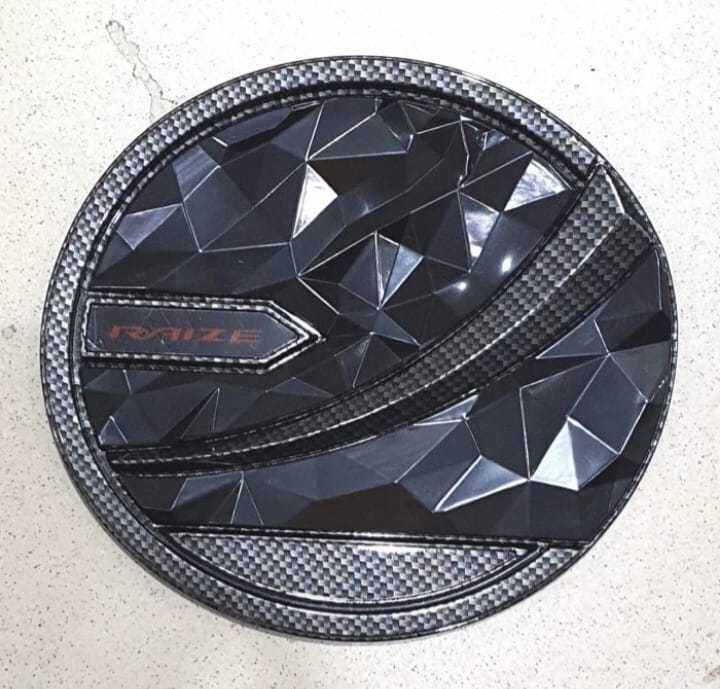 Tank Cover Tutup Tangki Carbon Model Diamond Raize Lazada