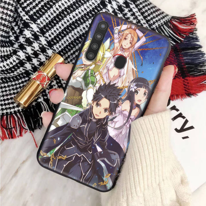 171rr-sword-art-online-อ่อนนุ่ม-ซิลิโคน-เคสโทรศัพท์-ปก-หรับ-iphone-xr-7-6s-6-11-5s-xs-5-8-se-max-plus-x-pro