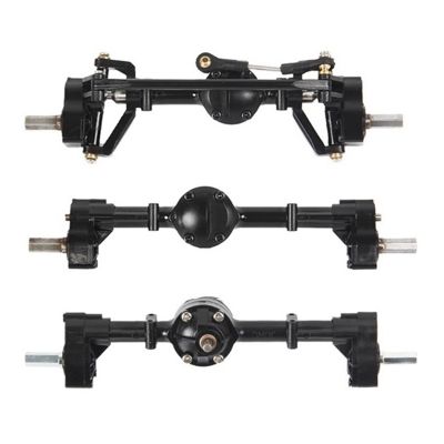 3Pcs Front Middle Rear Portal Axle Assembly for B16 B36 6X6 6WD 1/16 RC Car Upgrade Parts Accessories