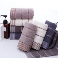 【CW】 2 Pack Soft Hand 75 x 34cm Cotton Highly Absorbent for Gym Hotel and Spa hair