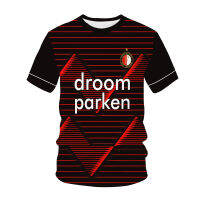 2022ฤดูร้อนเสื้อยืด Droom Parken เสื้อยืดผู้ชายผู้หญิง Harajuku แขนสั้นเสื้อยืดฟุตบอลเสื้อเสื้อการฝึกอบรม