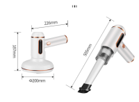 เครื่องดูดฝุ่น เครื่องดูดฝุ่นพกพา เครื่องดูดฝุ่นไร้สาย ใช้ได้ทั้งรถและบ้าน ที่ดูดฝุ่น ภายในบ้าน เตียง ที่นอน ATLANTIC-SHOP