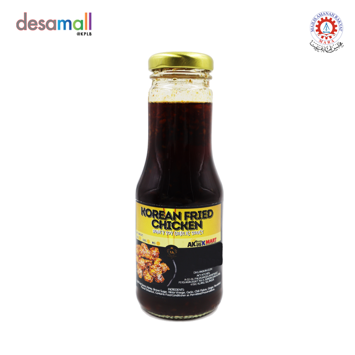 AK Korean Fried Chicken Honey Soy Garlic Sauce (300g) Lazada
