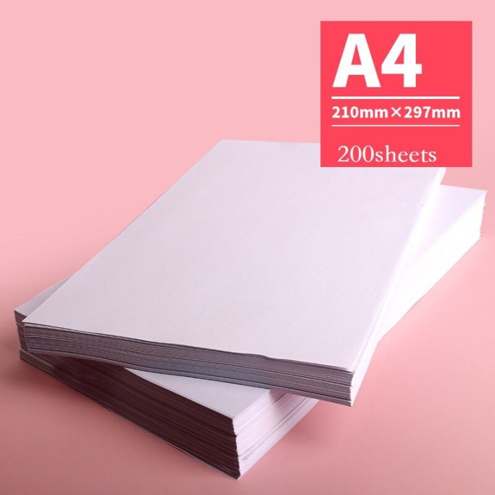 200sheet/pack A4 A5 70g Printer Paper White Color Copy Paper School Office  Supplies Printer Kids Drawing Paper 