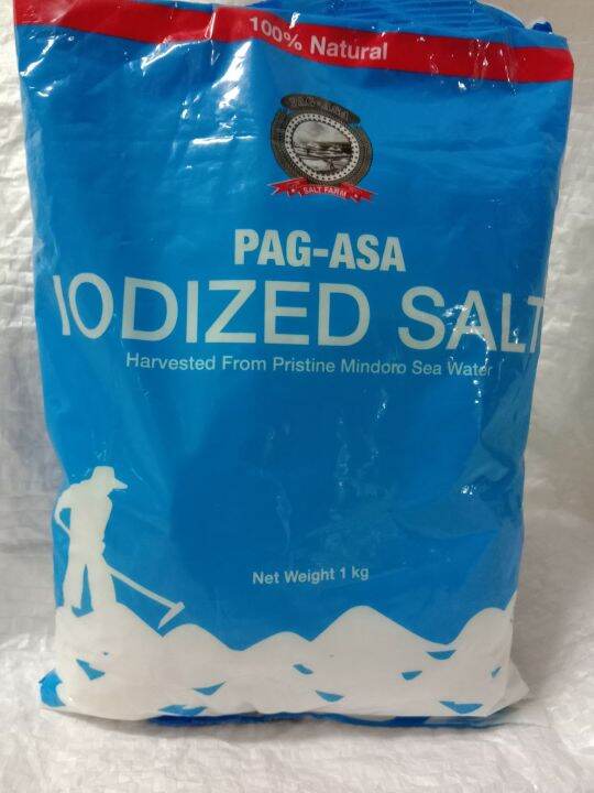 Iodized Rock Sea Salt 1 kilo Harvested from pristine Mindoro Sea