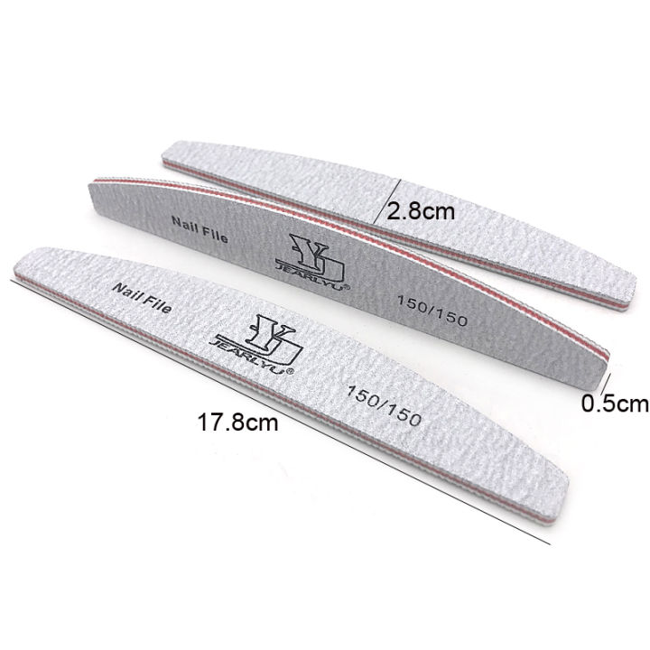 50-pcslot-professional-150150-nail-file-buffer-for-double-sided-polish-nails-files-lime-a-ongles-nail-manicure-tool-wholesale
