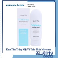 [HCM] Kem tắm trắng da mặt và toàn thân Mersenne Beaute Tone Up Whitening Milky Pack 200ml thumbnail