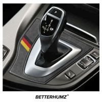 Alcantara For BMW F30 F32 F33 F34 F36 3 4 Series Gear Shifter Panel Trim Frame M Performance Sticker Car Interior Accessories