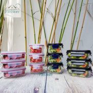 Bộ 3 hộp nhựa bảo quản thực phẩm dành cho bé Lock&Lock Bisfree Modular