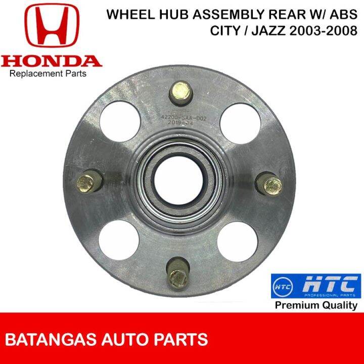 Honda City Wheel Hub Bearing/2003-2008 Model/Front Rear/WithABS ...