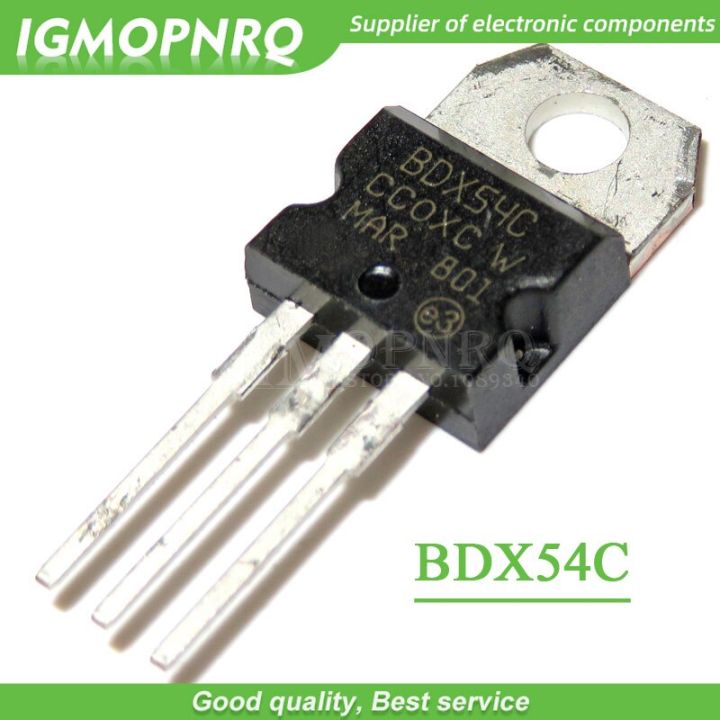 10pcs/lot BDX54C BDX54 TO220  transistor New Original Free Shipping