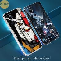 C.PC Gundam เคส Realme GT Neo 3 3T เคสโทรศัพท์ Transparent การออกแบบใหม่เดิม 2022 สำหรับเด็กชายและเด็กหญิงกล้องป้องกันเต็มรูปแบบซิลิโคนอ่อนนุ่มกันกระแทก Cover