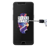 สำหรับ OnePlus 5 0.3มม. 9ชม. ความแข็งของพื้นผิว2.5D ฟิล์มกันรอยกันการระเบิดไม่กระจกนิรภัยแบบเต็มจอภาพ