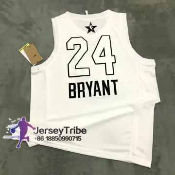 Kobe Bryant #24 Los Angeles Lakers 2019 Yellow Jersey with KB Patch