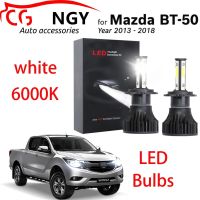 New หลอดไฟหน้า 12-24V 6000K สีขาว สําหรับ BT50 2013-2018 1