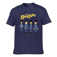 The Beatles Cartoon Personels Mens Cotton T-Shirt