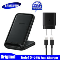 Original Samsung 15W QI Wireless Charger Stand แท่นชาร์จไร้สาย ที่ชาร์จไร้สาย Note10 โทรศัพท์ตั้งโต๊ะชาร์จเร็วแท่นชาร์จ ชาร์จเร็ว สำหรับGalaxy S20 S10 S9 S8 Note8 iPhone Huawei