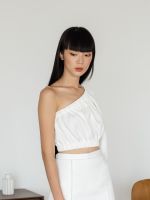 Le qua - Milly one shoulder top ** pre-order 7-14 วัน **