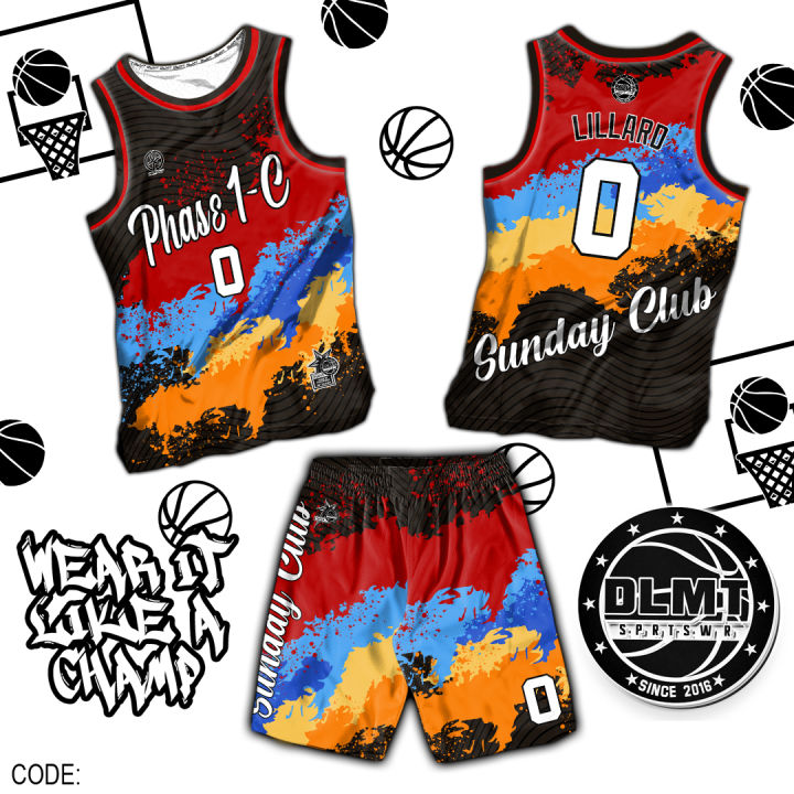 PALAWAN PIRAT3S CODE DLMT230 FULL SUBLIMATION JERSEY (FREE CHANGE TEAMNAME,  SURNAME AND NUMBER)