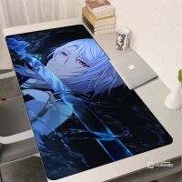 Kamisato Ayato Cute Mouse Pad Pc Gamer Genshin Impact Mousepad Gaming Accessories Laptop Rubber Mat Game Mats Company Desk Anime