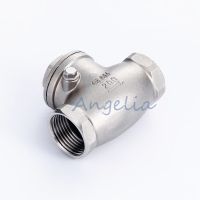 1/2 3/4 1 BSP Female Thread Stainless Steel 304 Swing Check Valve 232Psi Prevent Water Backflow