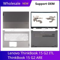 Original For Lenovo ThinkBook 15 G2 ITL 15 G2 ARE Laptop LCD back cover Front Bezel Hinges Palmrest Bottom Case A B C D Shell