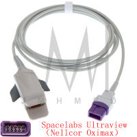 สำหรับเซ็นเซอร์ออกซิเจนชีพจรของ Spacelabs Ultraview Monitor,10pin 3M Oximetry Probe Cable ผู้ใหญ่เด็ก Neonate นิ้ว