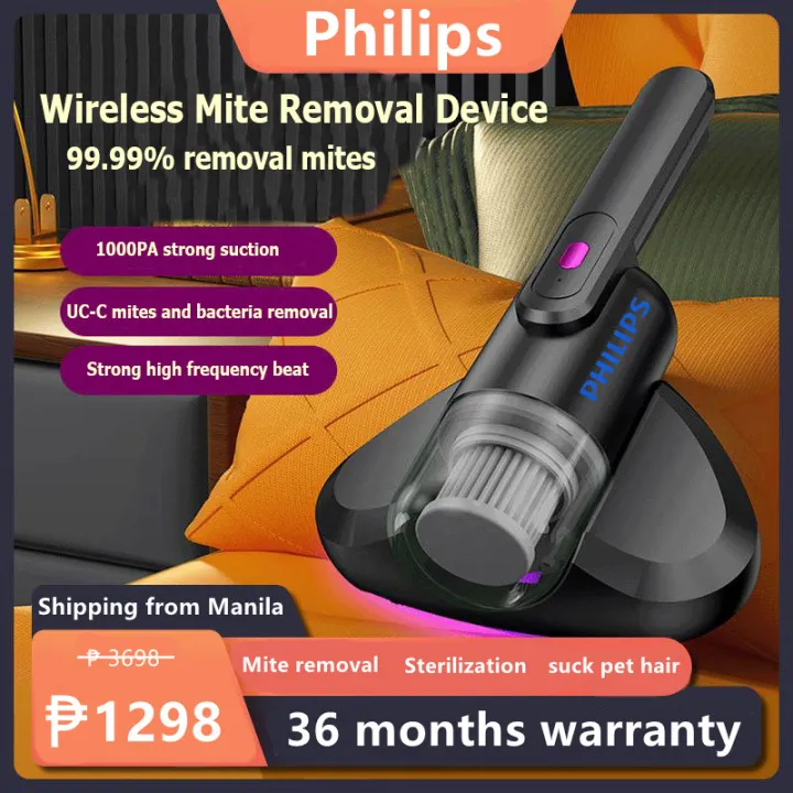 Philips handheld dust mite vacuum cleaner UV sterilization vacuum
