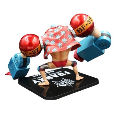 ZZOOI One Piece Anime Figure FRANKY Multiple expressions Change PVC Action Figure Model Limited Sale Collectible Toys for Kid GIfts