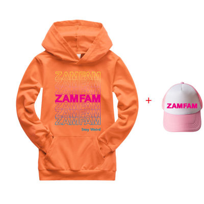 ZAMFAM STAR แปลก65% Cotton + โพลีเอสเตอร์35% เส้นใยฤดูใบไม้ร่วงน่ารัก2-16ปีเด็ก Hoodie กับกระเป๋าเด็กหญิงเด็กชายเสื้อเด็กเสื้อผ้าเด็กแขนยาว0000