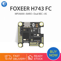 Foxeer H7 MPU6000 คู่ BEC Barometer H743 ควบคุมการบิน 4-8S LIPO 30.5X30.5 มม. สำหรับ FPV Freestyle RC รุ่น