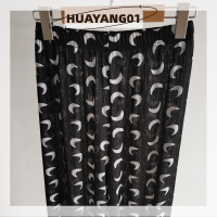 HUAYANG01 [2023 new HOT FASHION] lazlook Polka dot ลายสก๊อตกางเกงผู้หญิงฤดูใบไม้ผลิฤดูร้อนหลวมกางเกงเย็นซ้อนกางเกงเอวสูง