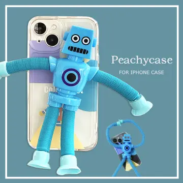 Robot Bear Phone Case for iPhone 15 14 13 12 11 X XS XR 