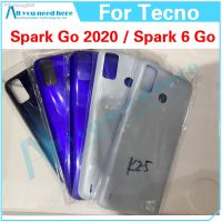 6.52 Inch For Tecno Spark 6 Go / Go 2020 KE5 Back Cover Door Housing Case Rear Cover Battery Cover For Spark6Go Replacement