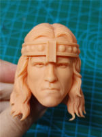 Unpainted 16 Scale โบราณ Warriors Head Sculpt สำหรับ12นิ้ว Action Figure ตุ๊กตาภาพวาดออกกำลังกาย No.221