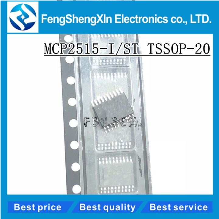 5pcs/lot  New  MCP2515-I/ST TSSOP-20  MCP2515IST Stand-Alone CAN Controller with SPI Interface