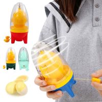 Egg Scrambler Hand Egg Shaker DIY Food Mixer Manual Tool Plastic Egg Spinner Tools In Shell Egg Spinner For Hard Boiled Eggs